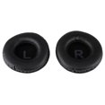 thumbnail image 2 of Avec L R Marque Noir 2Pcs 80mm Coussin d'Oreille, Coussin d'Oreille Universel, pour Casque d'Écoute, 2 of 8