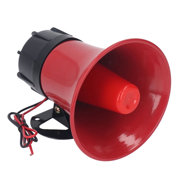 Industrial Alarm Security Siren 120dB ABS Shell 30W Power Smart Warning for Home Security Alarm System