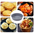 thumbnail image 1 of XYAIYT Heat Tolerant Flexible Silica Gel Baking Pan Non Stick Easy Clean for Ovens Fryers Microwaves Versatile Kitchen Accessory Oil Separation Feature(Gray), 1 of 6