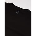 thumbnail image 2 of Hanes Mens Beefy T-Shirt 2-Pack, XL, Black, 2 of 10