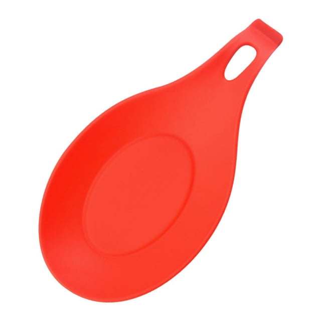 Bovemsi Clearance Organizer Rack Silicone Spoon Mat Kitchen Mat Shelf Mat Heat Insulation Silicone Spoon Holder For Stove Top