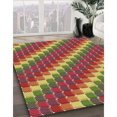 thumbnail image 3 of Ahgly Tapis Rectangulaire Lavable en Machine Intérieur Caramel Brun, 2 Pieds x 3 Pieds, 3 of 7