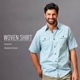 thumbnail image 4 of Wrangler Mens Authentics Short Sleeve Classic Woven Shirt, 4 of 4