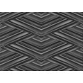 thumbnail image 1 of Ahgly Company Machine Washable Indoor Rectangle Transitional Charcoal Black Area Rugs, 2' x 3', 1 of 7