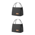 thumbnail image 2 of ZheElen Ensemble Lunch avec Sac Bento Isolé Confiance Conçu pour Grande Capacité Grand+noir 2 Ensembles, 2 of 6