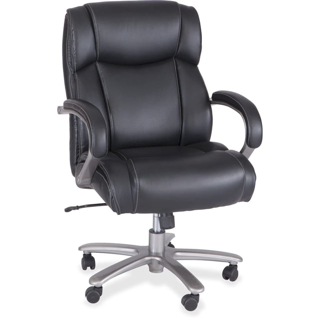 Scranton & Co Tâche Moderne Mi-Dos 3503BL Capacité de 400 lb Noir
