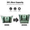 thumbnail image 4 of Travelhouse 6-Piece Hardshell Luggage Set - Lightweight Suitcase with Carry-on Backpack, Duffel Bag & Packing Cubes, Green, 4 of 11
