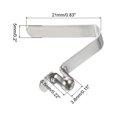 thumbnail image 2 of Unique Bargains 5.5x3.8mm Kayak Paddle Snaps, Hollow Button Single Pin Lock Tube Spring Clips for Tent Pole, 10 Pack, 2 of 6