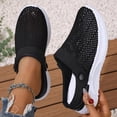 thumbnail image 3 of Womens Orthopedic Mules Clogs with Back Straps Summer Breathable Mesh Walking Slip on Sneakers Sandals, 3 of 6
