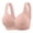 Pink, variant on Fgnfyis Women Solid Middle Age and Elderly Bra Thin Plus Size Underwear Vest Comfortable Push up Bra Bras for Older Women Black 46