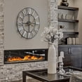 thumbnail image 4 of Decorative Large Metal Wall Clock for Living Room - Modern Farmhouse Wall Décor, 4 of 7