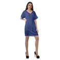 thumbnail image 3 of Moomaya Robes d'Anniversaire Femmes Robe de Travail Imprimée Femmes Bureau Robes à Col en V, 3 of 6