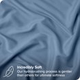 thumbnail image 2 of Bare Home Pillow Sham Set - Premium 1800 Collection - Double Brushed - Euro, Coronet Blue, 2 of 7