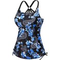 thumbnail image 2 of ORUYROP Womens Tankini Swim Top Only Tankini Bathing Suit Tops No Bottom, 2 of 6