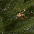 thumbnail image 3 of National Tree Company Montgomery 6.5' Clear Pre-lit Half Christmas Tree, 3 of 9