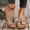 White, variant on Gspmoly Women Slides Sandals, Women's Fashion Casual Summer New Style Solid Color Fish Mouth Wedge Heel Thick Bottom Slippers Shower Slides Brown 40