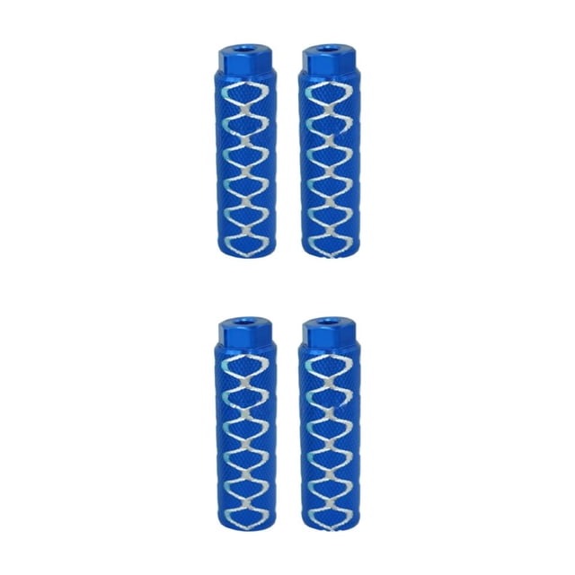 Baohd 2x Precise Fit And Corrosion-resistant Bike Pegs For Long-lasting Usage blue 2Set