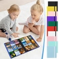 thumbnail image 1 of Gifts YYV 9-Pocket Trading Card Binder Multiple Pocket Trading Card Album With Straps 360 Side-Loading Pockets Album for Sports Cards Football, 1 of 8
