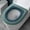 C, variant on cpengpj Three-Color Toilet Seat Cushion, Soft, Warm, Machine Washable, Non-Slip Cover for Standard Round or Elongated Toilet Seats, Stylish Bathroom Accessory