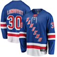 thumbnail image 1 of Henrik Lundqvist New York Rangers NHL Fanatics Breakaway Home Jersey, Medium, 1 of 2