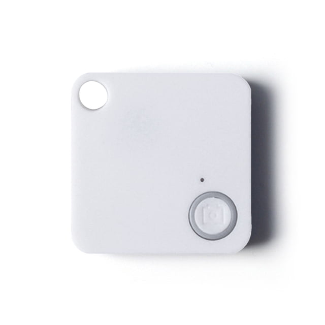 serony Traqueur de Positionnement Anti-Perte Rappel Compatible Bluetooth Portefeuille Anti-Perte Clé Trouveurs pour Animaux Localisateur Professionnel Pratique Blanc