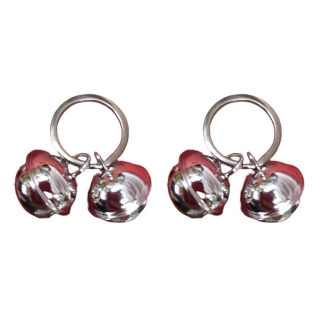 crativent 3pcs/set Odorless And Non-toxic Bells For Pet Cat And Dog Collars Safe Ingredients Pet Bells 2Set