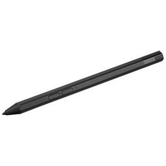 Refurbished Lenovo Precision Pen 2 Stylus with 4096 Pressure Levels, Tilt Detection, Two Shortcut Buttons, USB-C Charging, Black, 4X81H95637