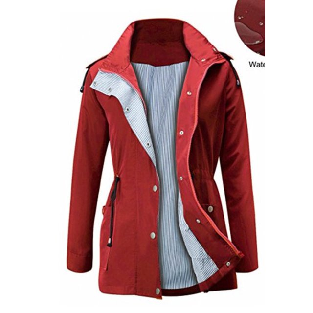 Veste Imperméable Imperméable Légère Imperméable à Capuche pour Camping en Plein Air