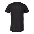 thumbnail image 2 of American Apparel - Triblend Track Tee, M, Tri-Black, 2 of 2