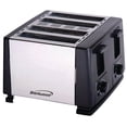 thumbnail image 4 of Brentwood – Grille-pain 4 tranches , noir, 4 of 5