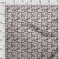 thumbnail image 3 of oneOone Georgette Viscose Brown Fabric Abstract Floral Craft Projects Decor Fabric Printed By The Yard 42 Inch Wide, 3 of 4