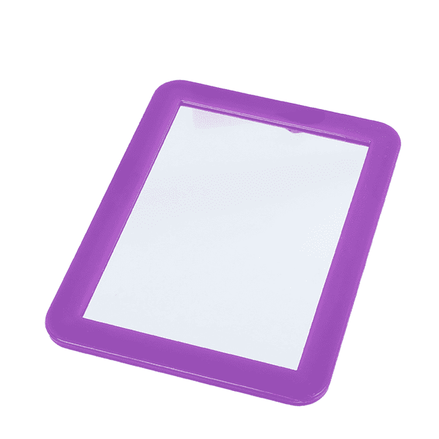 CHOKLocker Mirror Safety-Oriented Rounded Corners Magnetic Mirror Unmatched Adhesion Portable Travel Mirror Pink