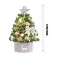 thumbnail image 3 of Christmas Decorations Indoor Outdoor,Christmas Tree Decorations,Christmas Ornaments Bulk For Tree,Mini Christmas Tree Flocking White Christmas Tree Ornaments Small Encrypted Decoration Desktop, 3 of 6