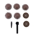 thumbnail image 2 of Reusable Coffee Pods Kit, 5 Pcs Empty Refillable Coffee Capsules with 2 Pcs Reusable Coffee Capsule Lids, Spoon and Brush, For Nestle Vertuolines Coffee Machines, 2 of 7