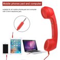 thumbnail image 3 of Retro Classic 3.5 Mm Telephone Handset Mini Mic Speaker Phone Call Receiver For Smartphone, 3 of 5