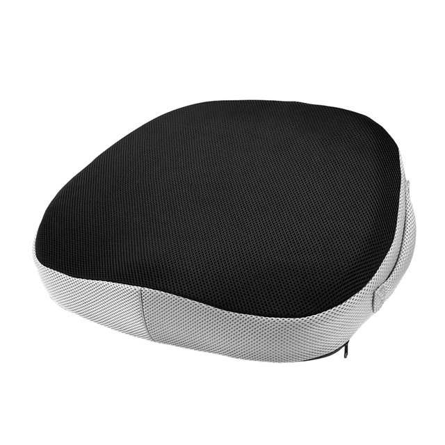 Transemion Coussin de Siège - Haute Résilience et Large Application Grand Coussin en Mousse à Mémoire de Forme pour Chaise 2gris Maille 40*40*6cm 1Set