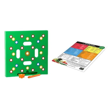 Jardinière de Jardinage, Outil d'Espacement de Graines pour Jardins Potagers Outil d'Espacement de Graines pour des Plantes Organisées au Maximum et un Jardin à Moins de Pieds Carrés Comprend des Gabarits à Codes de Couleur, Disseminateurs de Graines