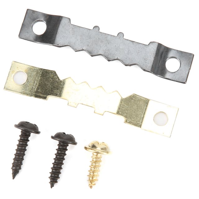 Photo Frame Teeth Hanger, Picture Hanger Double Hole With 240Pcs Screws For Painting Painting Exhibition For Scutcheon