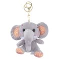 thumbnail image 1 of Miangastore Plush Elephant Doll Key Holder Pendents Doll Keyring Hanging Ornament For Bag Car Key (Grey), 1 of 8