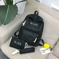 thumbnail image 3 of EGNMCR Closet Organizers and Storage, Storage Trunks & Bag Fashion Style Multifunctional Large Capacity Canvas Four-piece Bag 3packs storage backpack, 3 of 3