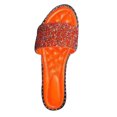 thumbnail image 2 of LSLJS Fashion Flat Sandals Rhinestone Slipper Summer Beach Slipper, Women's Slippers, 2 of 3