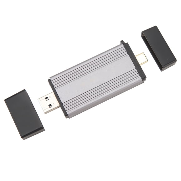 M.2 NVMe SSD Enclosure, 2TB Capacity PCIe SSD Enclosure Aluminium Alloy USB3.2 Type C Connector for PC