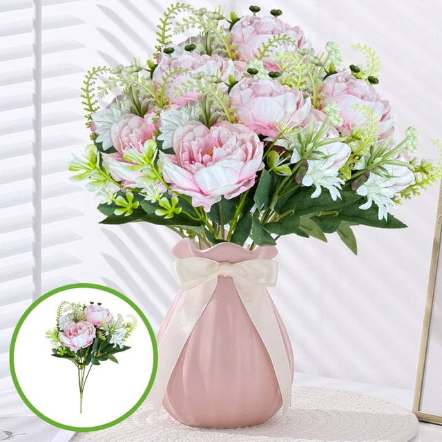 Fridja Clearance Artificial Simulation Bouquet Artificial Flowers Fake Flowers Decoration