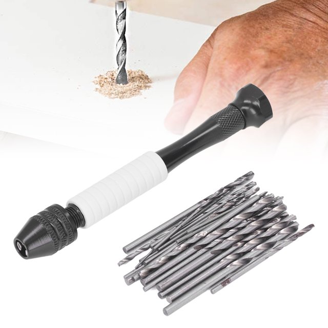 Manual Drills Kit, Hand Drill Bits Set Light Weight Wear For Rubber