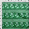 thumbnail image 4 of oneOone Polyester Spandex Vert Tissu Maxican Floral Robe Tissu Tissu Imprimé par la Cour 56 Pouces de Large, 4 of 4
