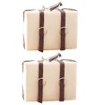 thumbnail image 1 of 2 Pcs Mini Malle Vintage Maison de Poupée Valise Miniature Valise Mini Maison Valise Maison de Poupée Miniatures, 1 of 8