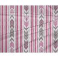 thumbnail image 4 of oneOone Tissu Polyester Lycra Imprimé Géométrique Flèches & Rayures au Mètre 56 Pouces de Large, 4 of 4