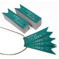 thumbnail image 3 of Inkdotpot Silver Foil Paper Hang Tags Made With Love Text Favor Tags 100 Pieces, 3 of 6