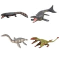 thumbnail image 3 of Educational Plastic Simulated Plesiosaurus Mosasaurus Pterosaur Dinosaur Model Kids Biological Toy Gift 3 s, 3 of 9