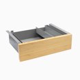 thumbnail image 1 of Desky Minimal Under Desk Drawer - Bamboo / Grey, 1 of 10